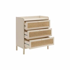 Chambres Enfant|Chambres Enfant></noscript>Camif Commode 3 tiroirs Sam - Beige