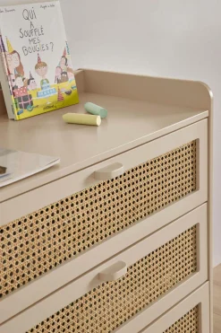 Chambres Enfant|Chambres Enfant></noscript>Camif Commode 3 tiroirs Sam - Beige
