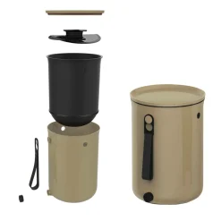 Composteurs D'Intérieur>Camif Composteur interieur Bokashi Organko 2 - Capuccino