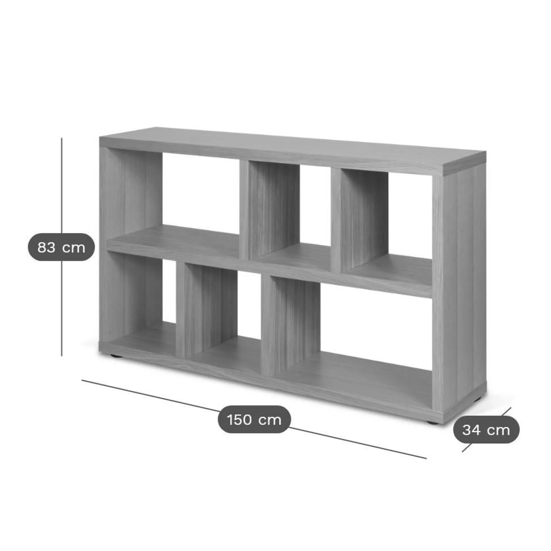 Consoles|Consoles>Camif Console Texas - Chêne