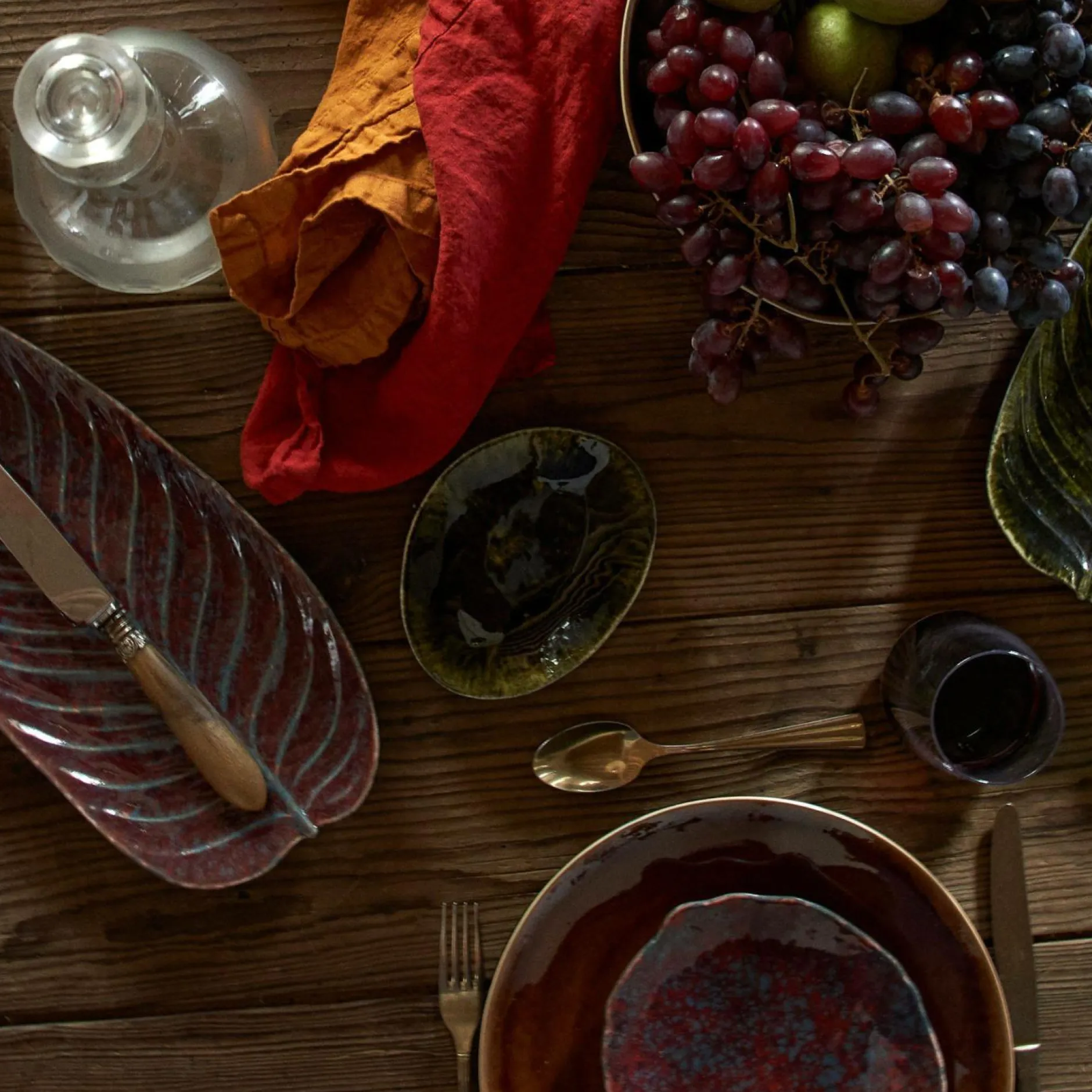 Verrines Et Coupes|Verrines Et Coupes>Camif COSTA NOVA Coupelle grès ovale Riviera Foret