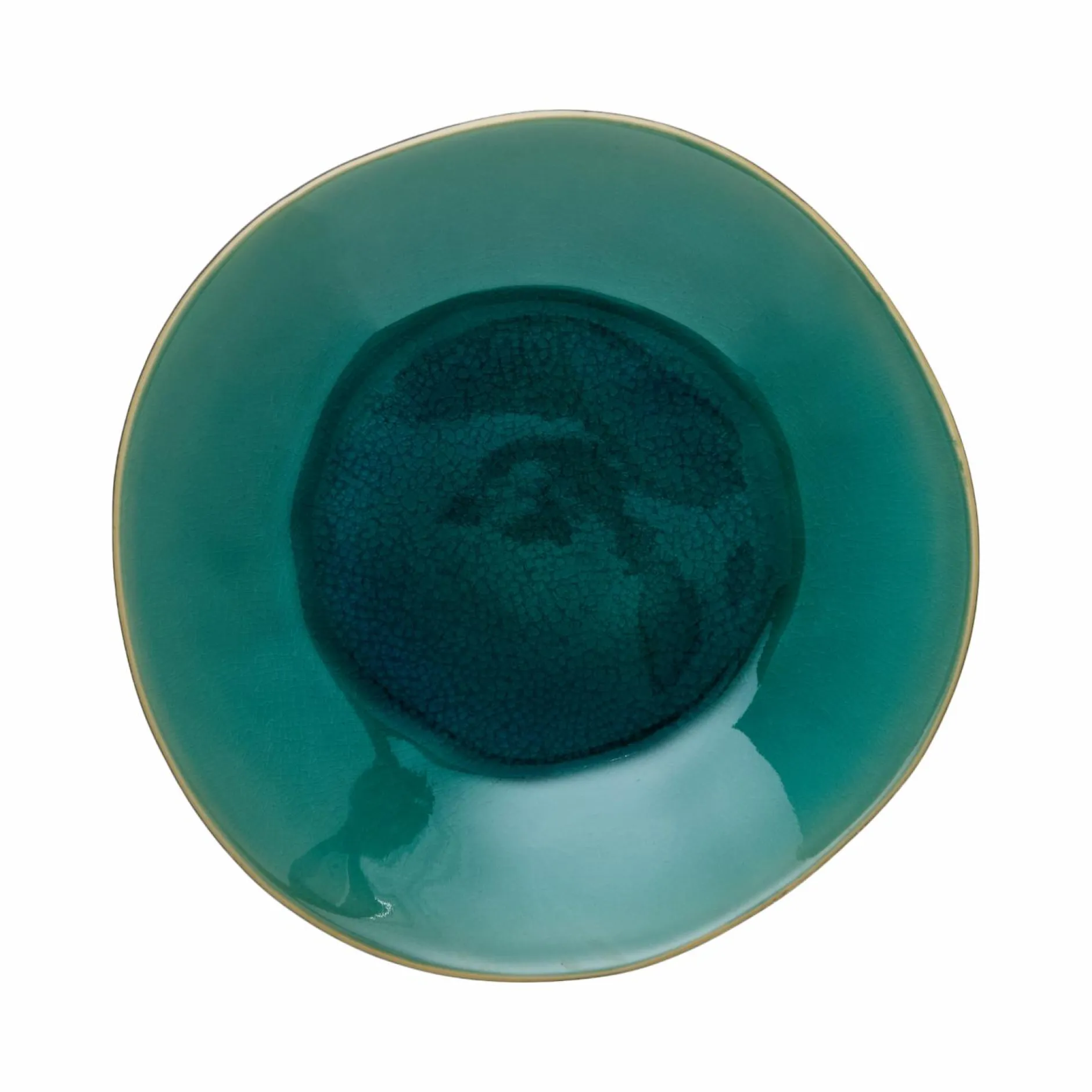 Assiettes|Assiettes>Camif COSTA NOVA Lot de 6 Assiettes creuses Riviera - Bleu azur