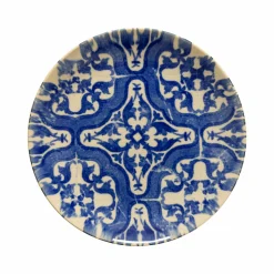 Assiettes|Assiettes>Camif COSTA NOVA Lot de 6 Assiettes plates Algarve - Losange