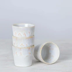 Tasses|Tasses>Camif COSTA NOVA Lot de 6 Tasses Expresso Grespresso - Blanc