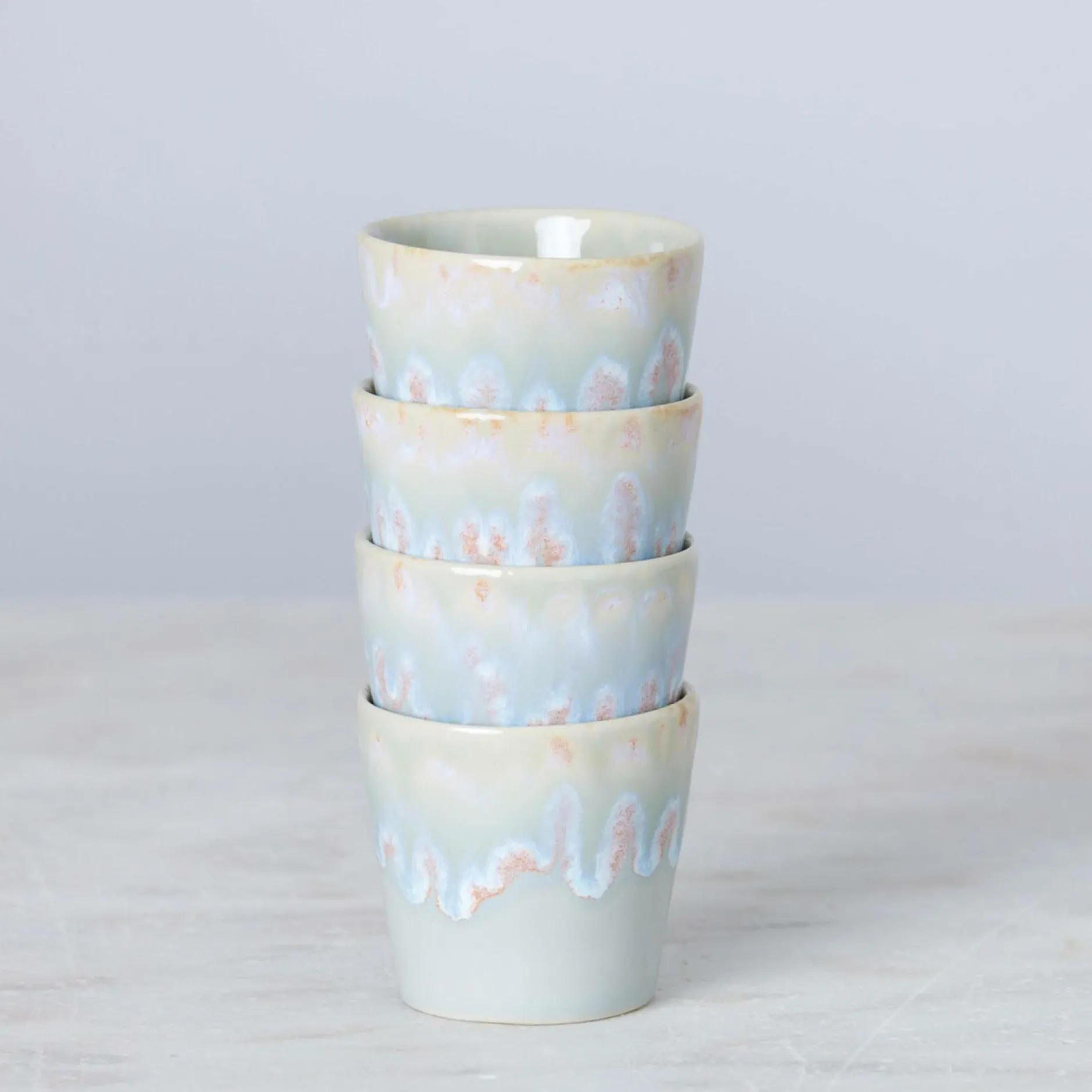 Tasses|Tasses>Camif COSTA NOVA Lot de 6 Tasses Lungo Grespresso - Gris