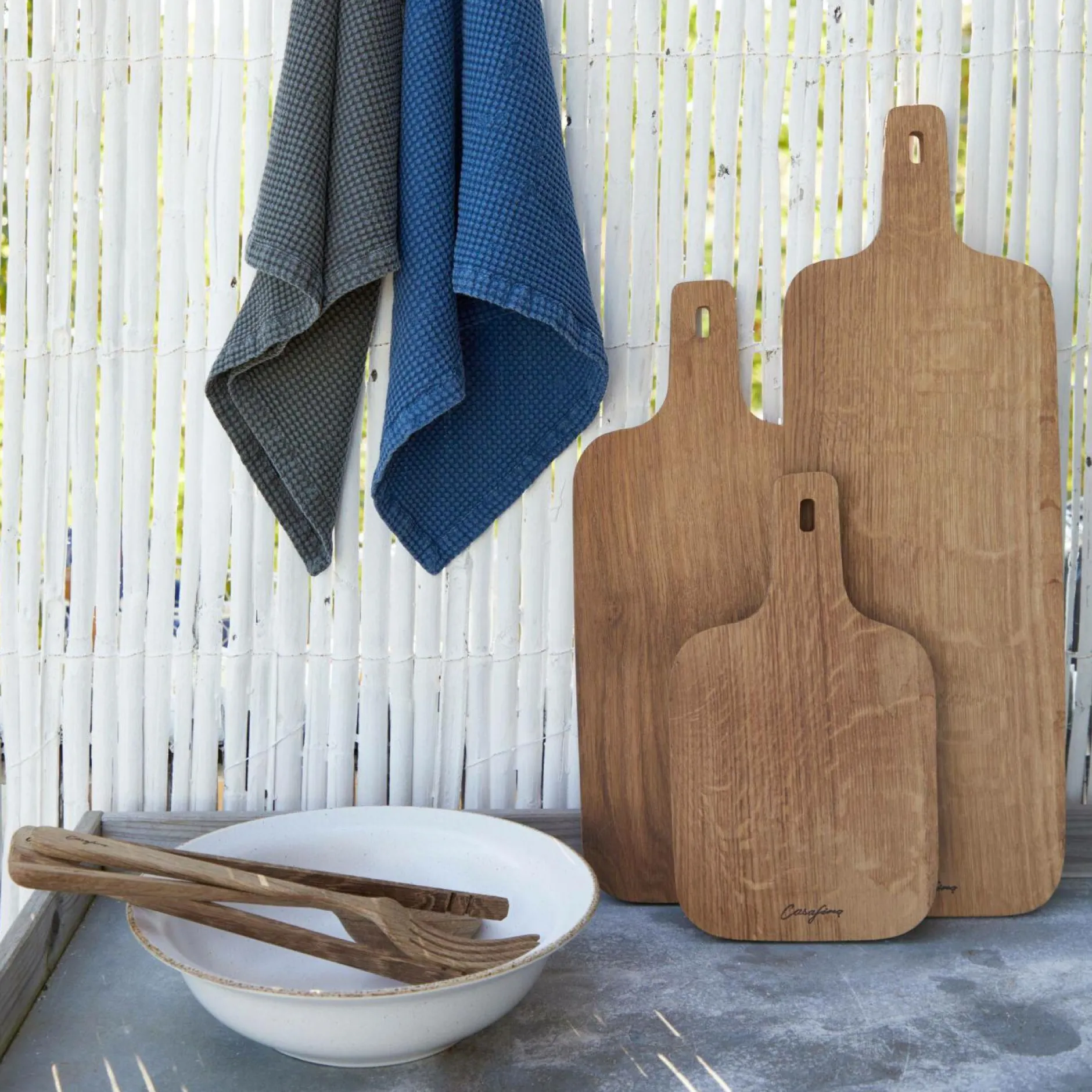 Planches À Découper>Camif COSTA NOVA Planche à découper avec poignée 54cm Oak Wood