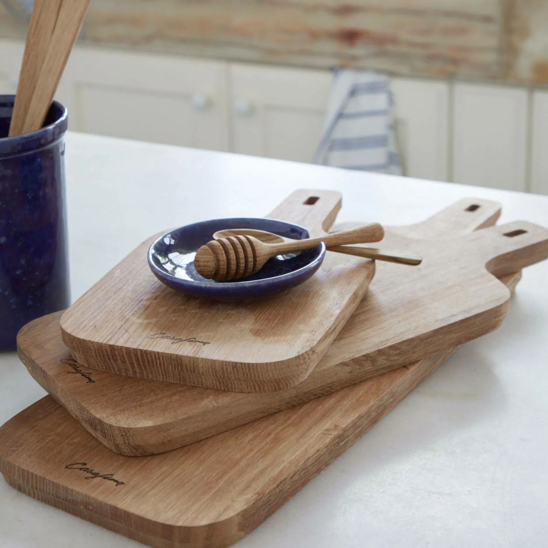 Planches À Découper>Camif COSTA NOVA Planche à découper avec poignée 30cm Oak Wood