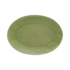 Plats De Service>Camif COSTA NOVA Plat ovale 40cm Riviera - Vert feuille