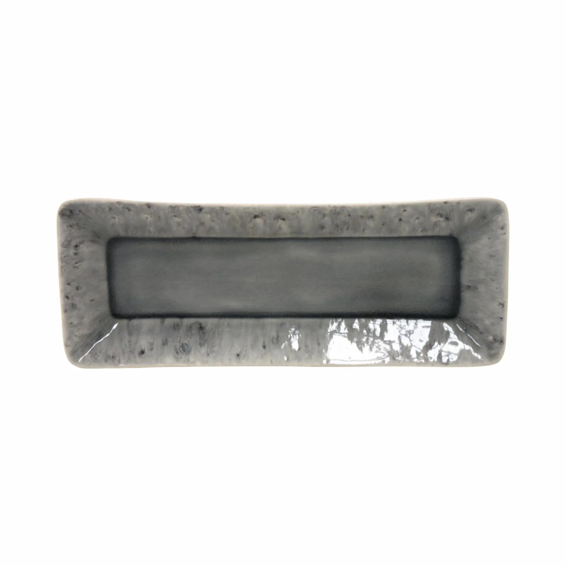 Plats De Service>Camif COSTA NOVA Plat rectangulaire 27cm Madeira - Gris