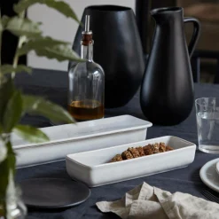 Plats De Service|Corbeilles Et Vide-Poches></noscript>Camif COSTA NOVA Pot rectangulaire 27cm avec couvercle plat Roda