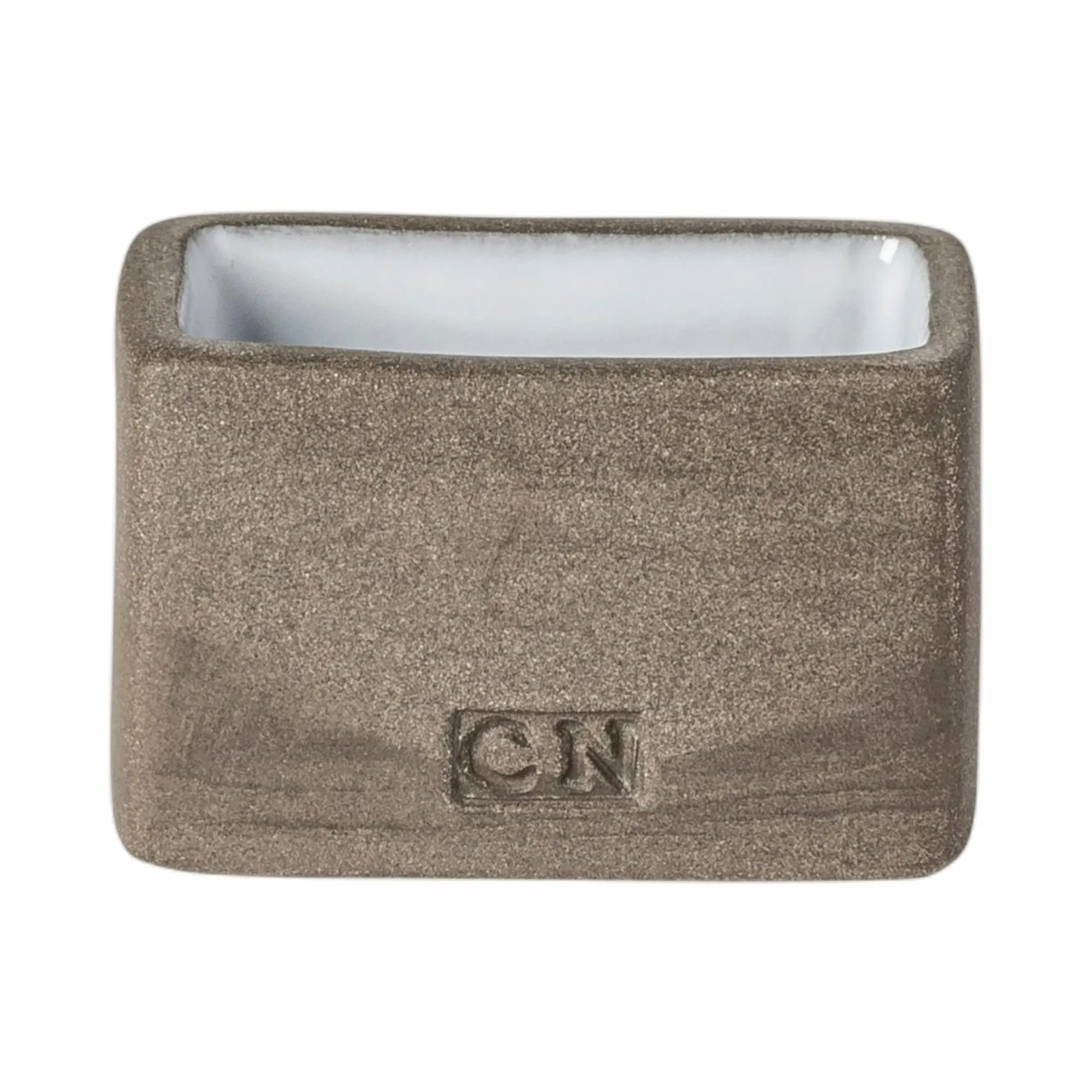 Décoration De Table>Camif COSTA NOVA Set de 4 Ronds de serviette rectangulaire Accessories - Marron et Blanc