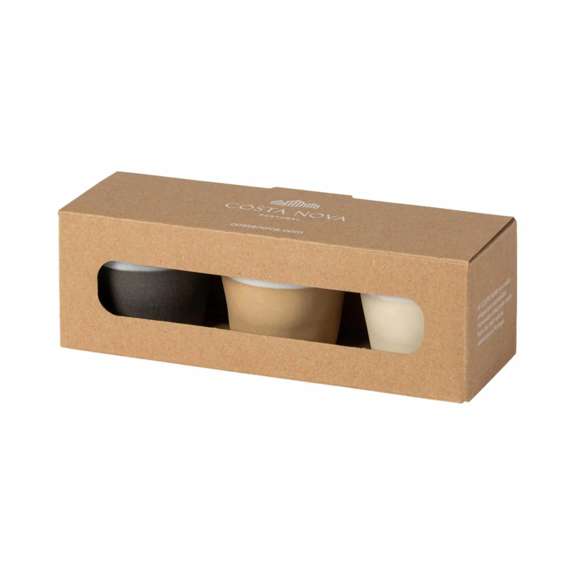 Tasses|Tasses>Camif COSTA NOVA Set de 3 Tasses Espresso multicolore Grespresso