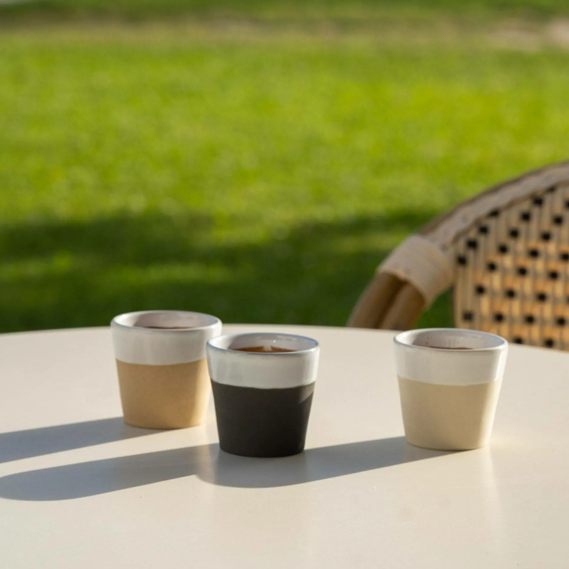 Tasses|Tasses>Camif COSTA NOVA Set de 3 Tasses Espresso multicolore Grespresso