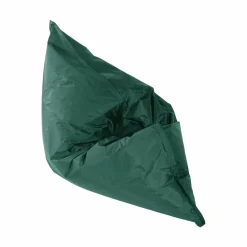 Poufs, Poires Et Coussins De Sol|Poufs, Poires Et Coussins De Sol></noscript>Camif COTTON WOOD Pouf de sol rectangulaire 110 x 130 cm IN&OUT - Vert Emeraude