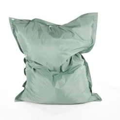 Poufs, Poires Et Coussins De Sol|Poufs, Poires Et Coussins De Sol>Camif COTTON WOOD Pouf de sol rectangulaire 110 x 130 cm IN&OUT - Vert sauge