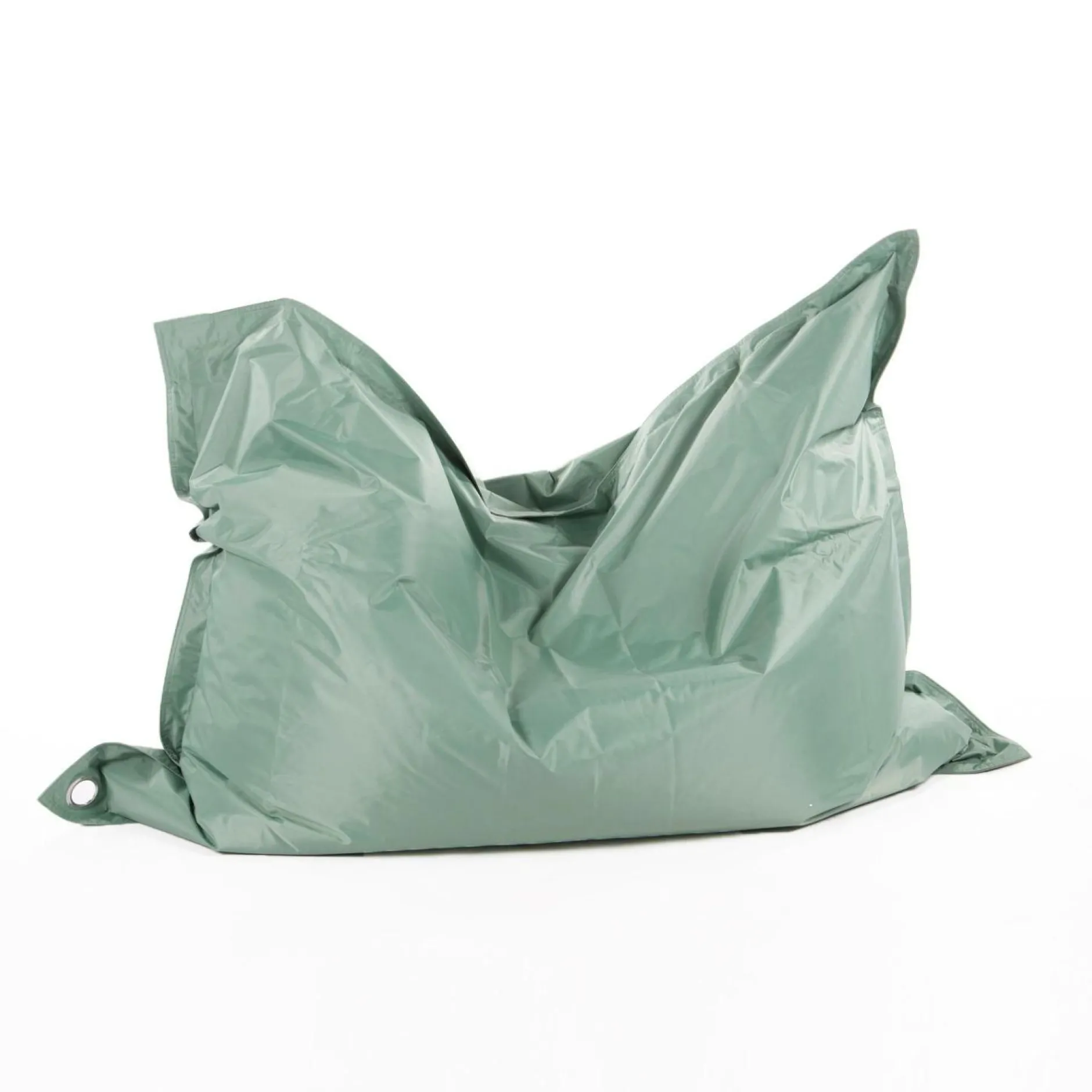 Poufs, Poires Et Coussins De Sol|Poufs, Poires Et Coussins De Sol>Camif COTTON WOOD Pouf de sol rectangulaire 110 x 130 cm IN&OUT - Vert sauge