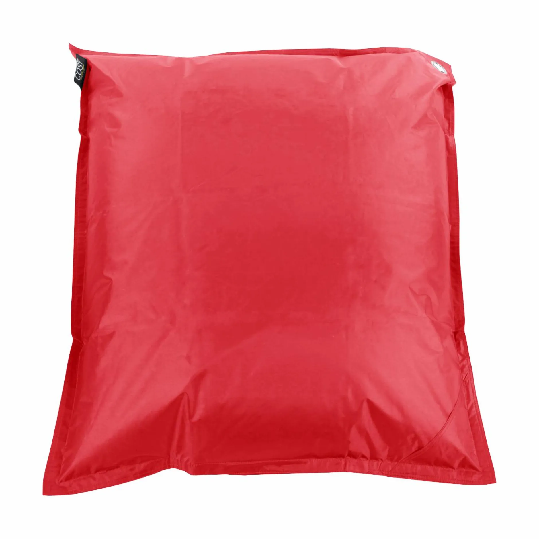 Poufs, Poires Et Coussins De Sol|Poufs, Poires Et Coussins De Sol>Camif COTTON WOOD Pouf de sol rectangulaire 140 x 180 cm IN&OUT - Rouge Cerise