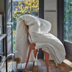 Couettes|Couettes>Camif Couette chaude en duvet et percale biologique Camélia - 140 x 200 cm