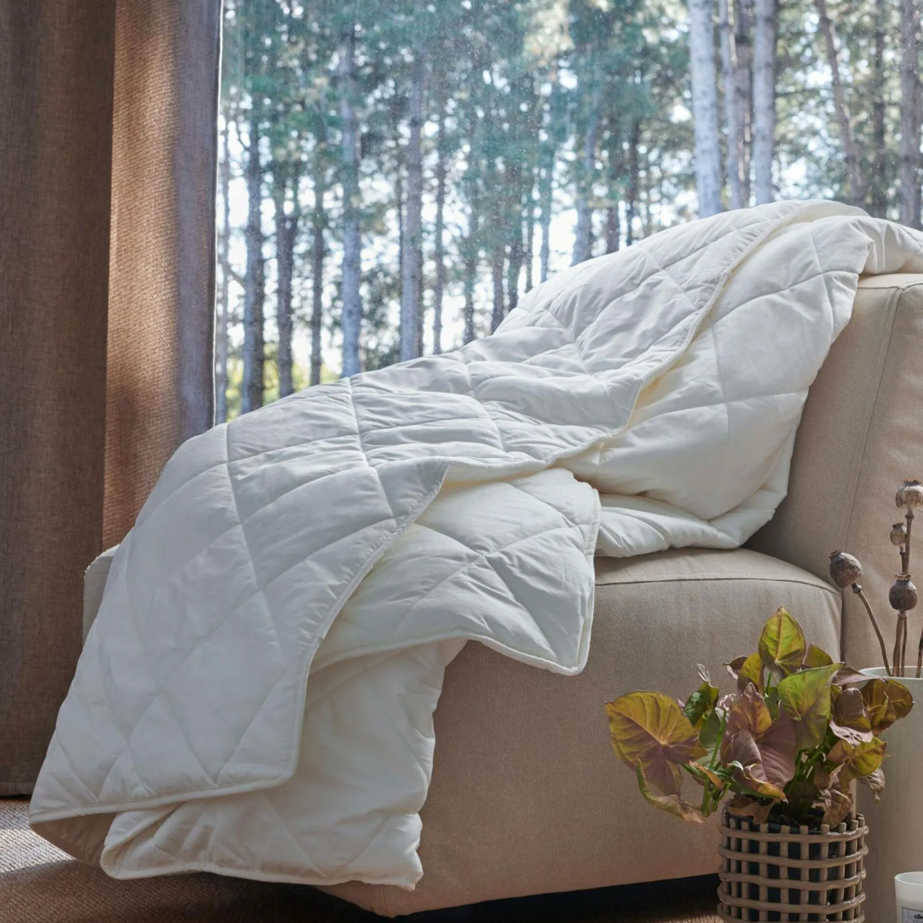 Couettes|Couettes>Camif Couette chaude tencel Théonie - 140 x 200 cm