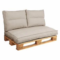 Poufs, Poires Et Coussins De Sol|Poufs, Poires Et Coussins De Sol>Camif Coussin matelas palette recyclé Heva - Sable