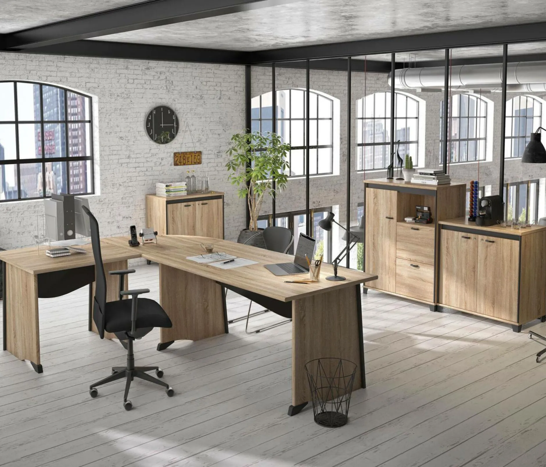 Bureaux>Camif C.PRO PAR Angle de liaison pour bureau Gregory