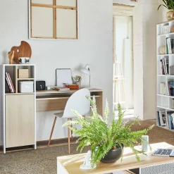 Bureaux>Camif C.PRO PAR Bureau Mitch - Chêne/Noir