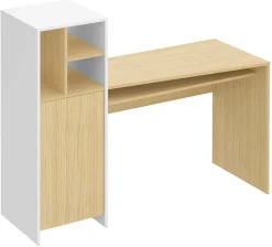 Bureaux>Camif C.PRO PAR Bureau Mitch - Chêne/Blanc