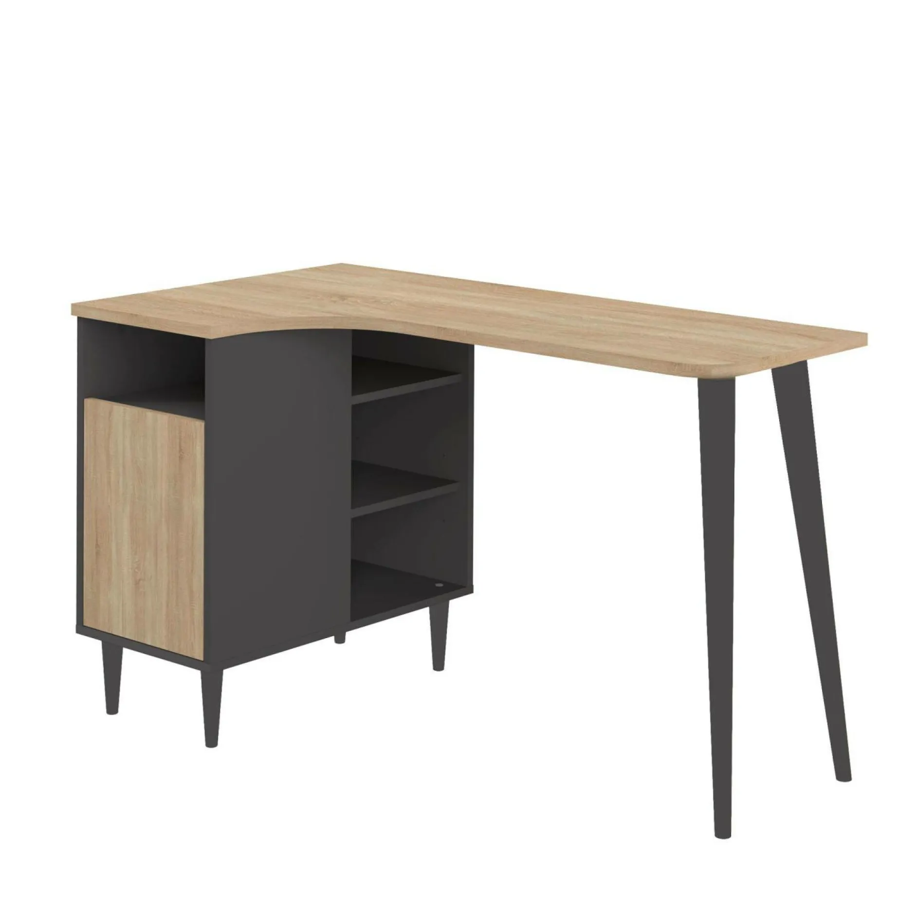 Bureaux>Camif C.PRO PAR Bureau Nook - Chêne/Noir