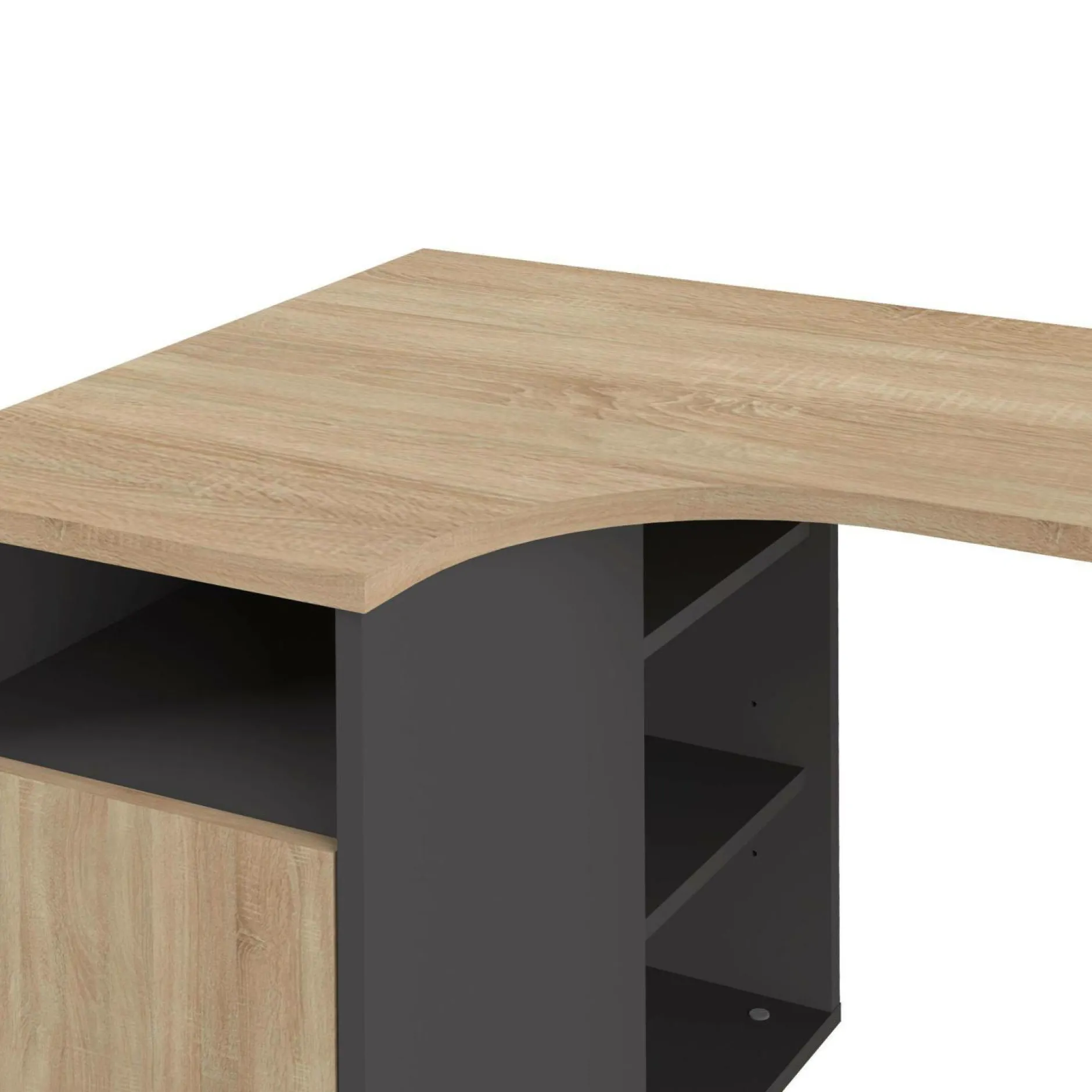 Bureaux>Camif C.PRO PAR Bureau Nook - Chêne/Noir