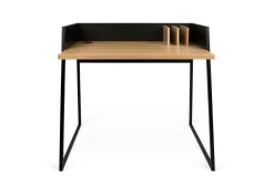 Bureaux>Camif C.PRO PAR Bureau Tennessee - Noir/Chêne