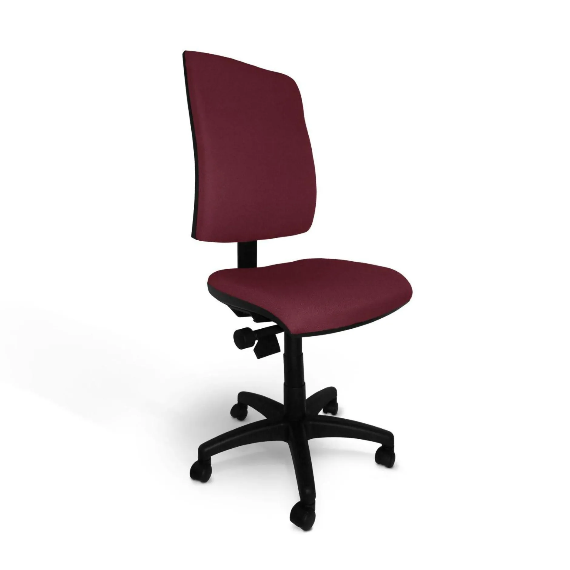 Chaises De Bureau>Camif C.PRO PAR Chaise de bureau Antoine II - - Roulettes pour sol dur Grenat