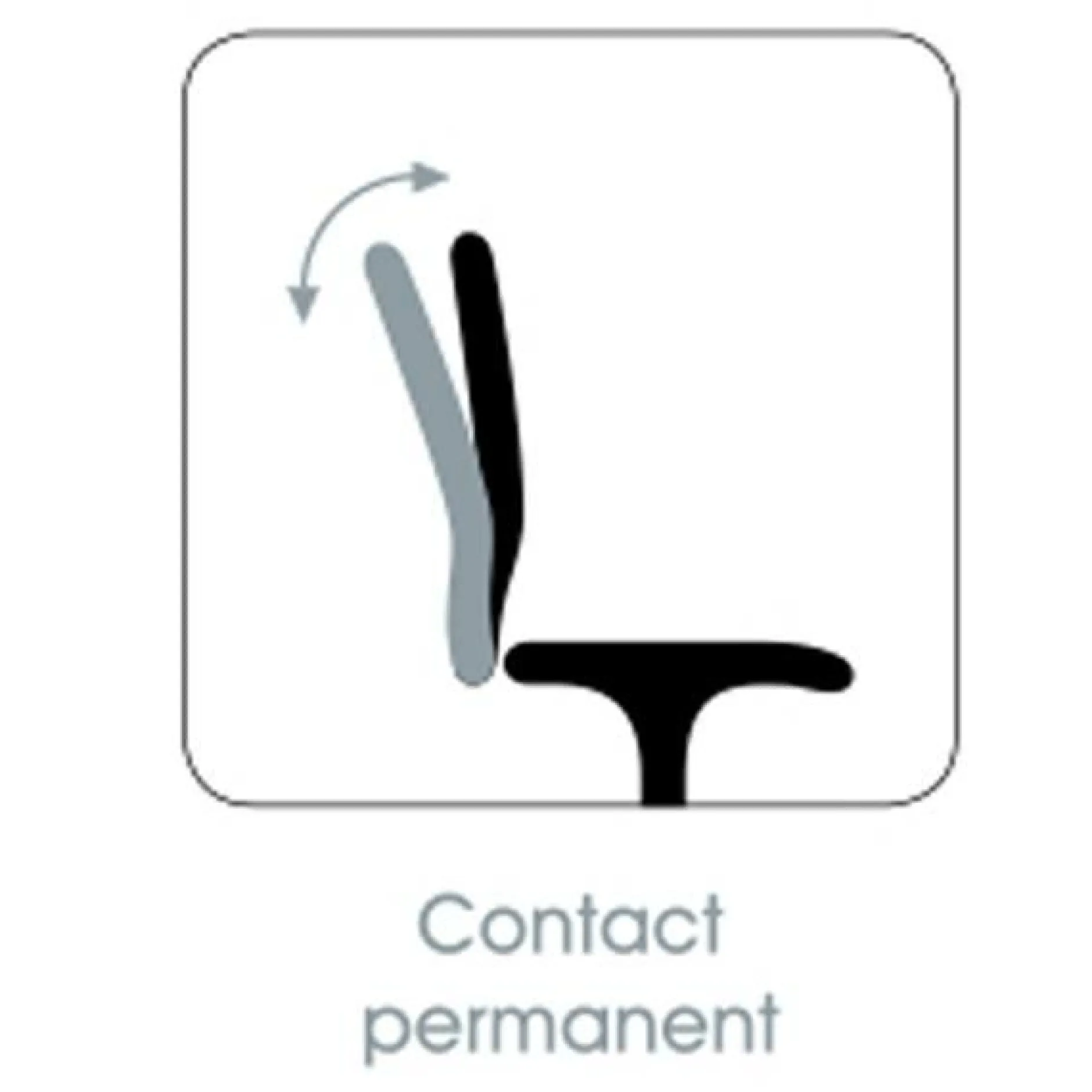 Chaises De Bureau>Camif C.PRO PAR Chaise de bureau Irmine - - Roulettes pour sol dur Gris