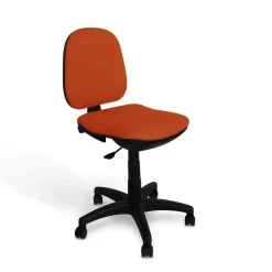 Chaises De Bureau>Camif C.PRO PAR Chaise de bureau Jade - - Roulettes pour sol dur Orange