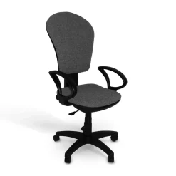 Chaises De Bureau>Camif C.PRO PAR Fauteuil de bureau Juliette - - Roulettes pour sol dur Gris