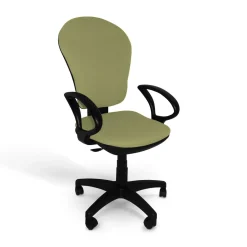 Chaises De Bureau>Camif C.PRO PAR Fauteuil de bureau Juliette - - Roulettes pour sol dur Vert
