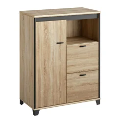 Meubles De Rangement Bureau|Meubles De Rangement Bureau>Camif C.PRO PAR Rangement 1 porte 2 tiroirs Gregory