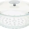 Cuit-Vapeur>Camif CRISTEL Cuit-vapeur en verre + couvercle - 20 cm
