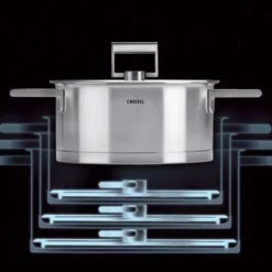 Marmites Et Faitouts></noscript>Camif CRISTEL Faitout Strate Fixe - 22 cm