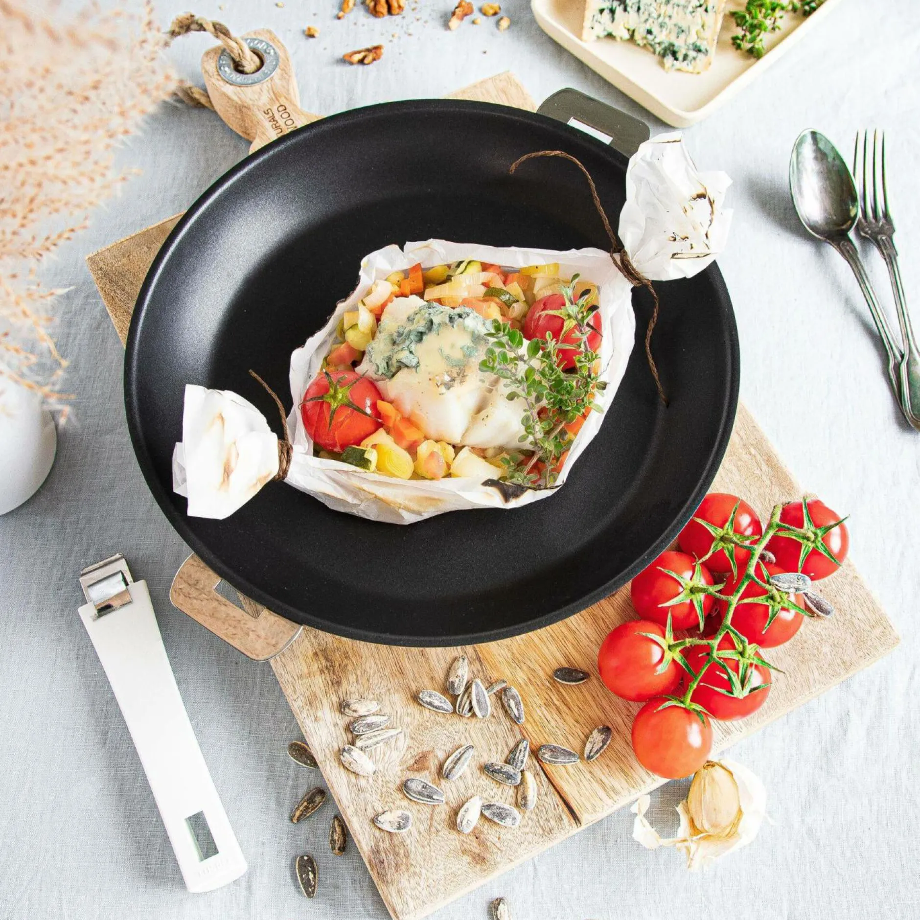 Poêles>Camif CRISTEL Poêle haute Exceliss 28 cm Mutine Amovible