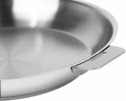 Poêles></noscript>Camif CRISTEL Poêle inox Mutine amovible - 24 cm