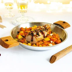 Poêles></noscript>Camif CRISTEL Poêle inox Mutine amovible - 24 cm