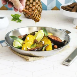 Poêles></noscript>Camif CRISTEL Poêle inox Strate Amovible - Diamètre 28 cm