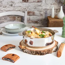 Sauteuses, Tajines Et Wok>Camif CRISTEL Sauteuse 24 cm inox Mutine amovible