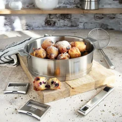 Sauteuses, Tajines Et Wok></noscript>Camif CRISTEL Sauteuse Exceliss 24 cm avec couvercle Strate Amovible