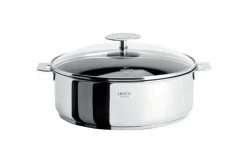 Sauteuses, Tajines Et Wok>Camif CRISTEL Sauteuse Exceliss + couvercle en verre Casteline - 24 cm