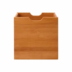 Meubles D'Entrée>Camif Cube de rangement bois massif Cyriel - Hêtre Massif