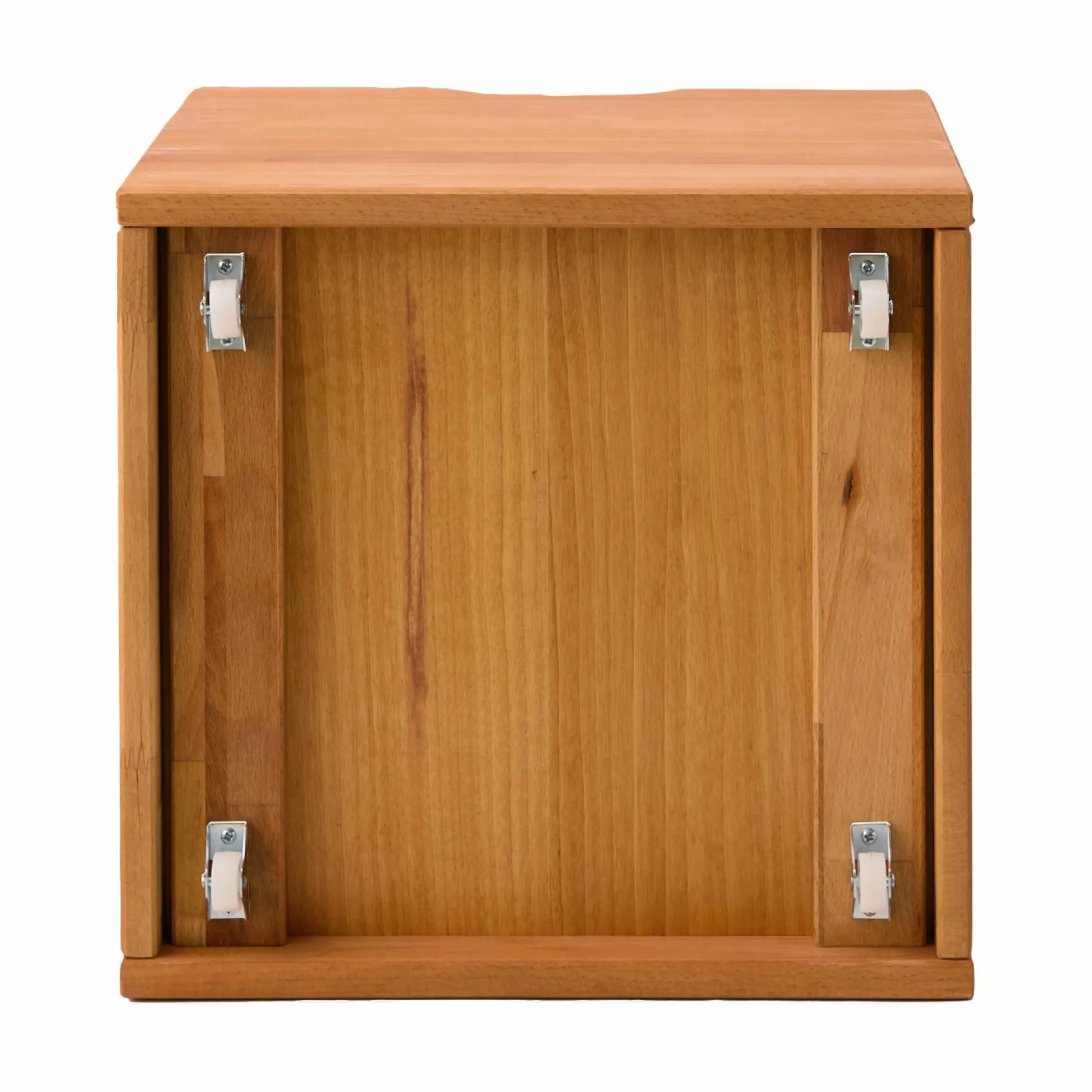 Meubles D'Entrée>Camif Cube de rangement bois massif Cyriel - Hêtre Massif