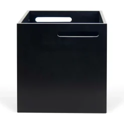Bibliothèques>Camif Cube de rangement Texas - Noir