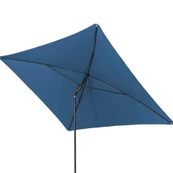 Parasols></noscript>Camif DOPPLER Parasol Rectangulaire 230 x 190 cm Sunline en Acier - Bleu Marine