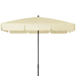 Parasols>Camif DOPPLER Parasol Rectangulaire 185 x 120 cm Sunline en Acier - Beige Nature